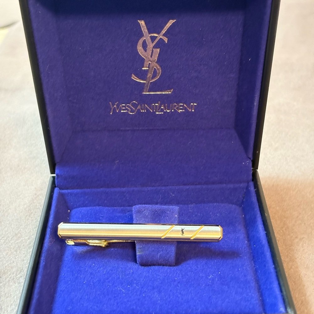 Yves Saint Laurent Gold Pen in Elegant Case